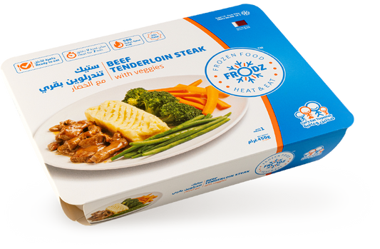 Beef Tenderloin Steak with veggies