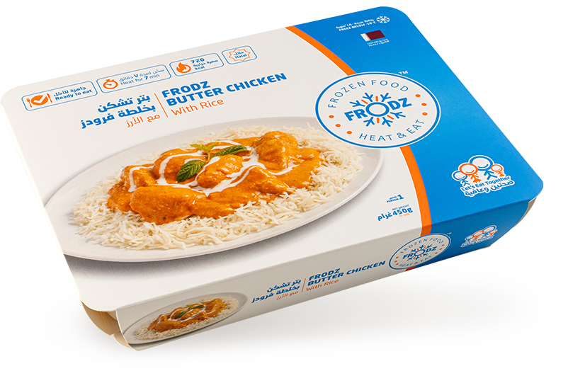 Frodz Butter Chicken with rice