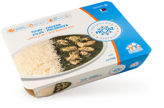 Chicken Molokhiya with Basmati Rice